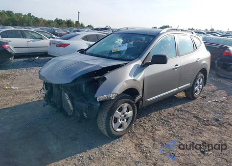 2015 Nissan Rogue Select S from USA, damaged, VIN JN8AS5MV0FW750235